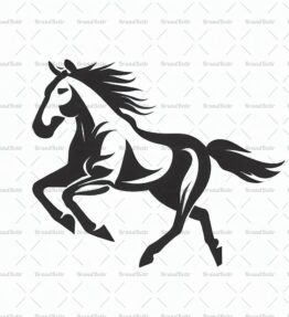 Galoppierendes Pferd